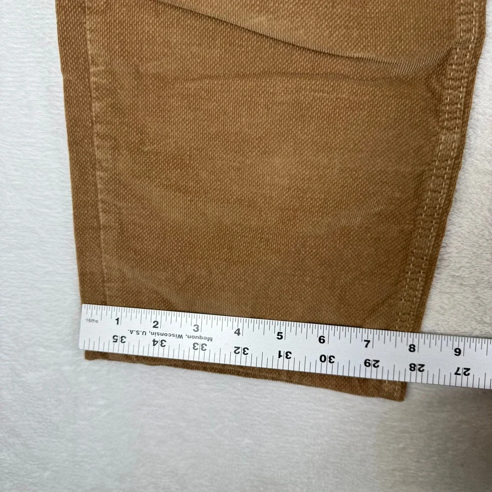 Brax Cooper Fancy Regular Fit Corduroy Pants Mens 36/34 Brown 5-Pocket 85-3834